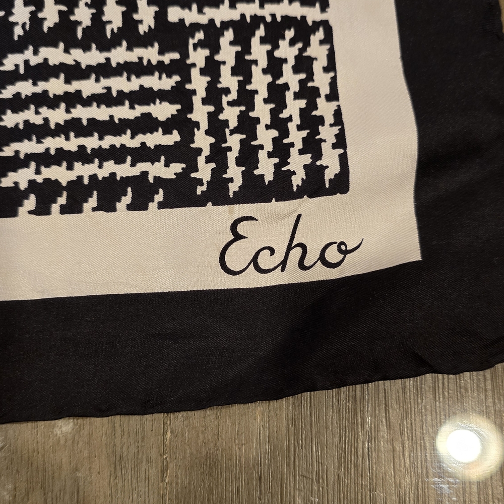 Echo Monochrome Accent Pillow